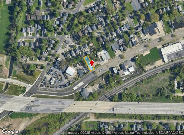  1539 Kenmore Blvd, Akron, OH Parcel Map
