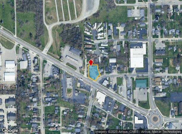 1100 Goshen Ave, Fort Wayne, IN Parcel Map