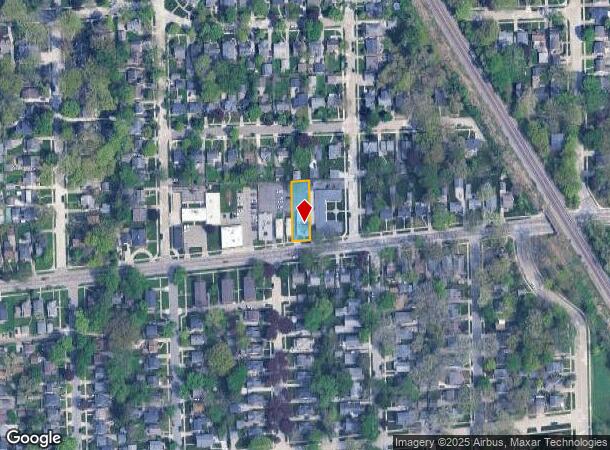 1112 Catalpa Dr, Royal Oak, MI Parcel Map