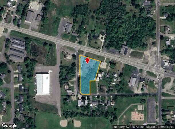  1368 Michigan Ave E, Battle Creek, MI Parcel Map