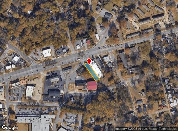  1675 W Broad St, Athens, GA Parcel Map