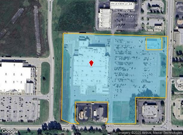 2705 S Grand Ave, Carthage, MO Parcel Map