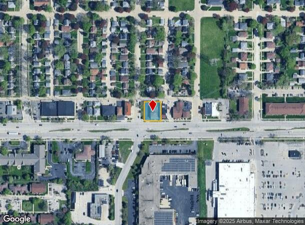  1368 S 113Th St, Milwaukee, WI Parcel Map