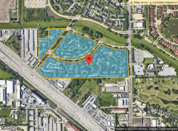  11011 Pleasant Colony Dr, Jersey Village, TX Parcel Map