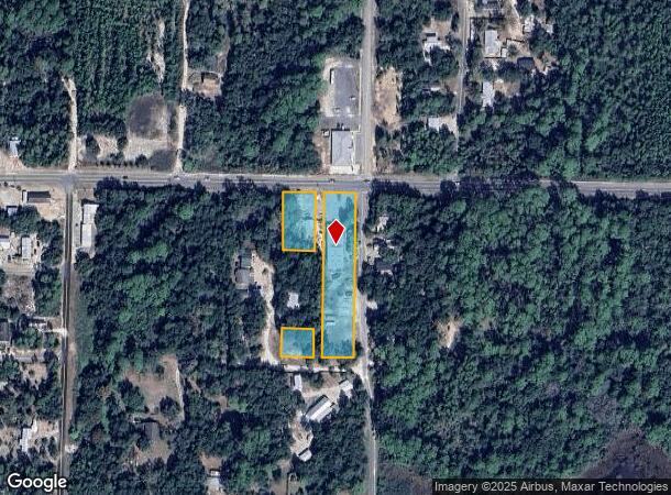 1207 Highway 98 E, Carrabelle, FL Parcel Map