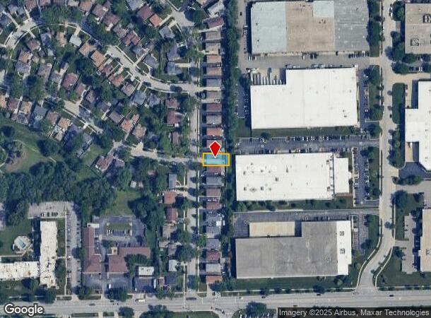  313 S Hale St, Addison, IL Parcel Map