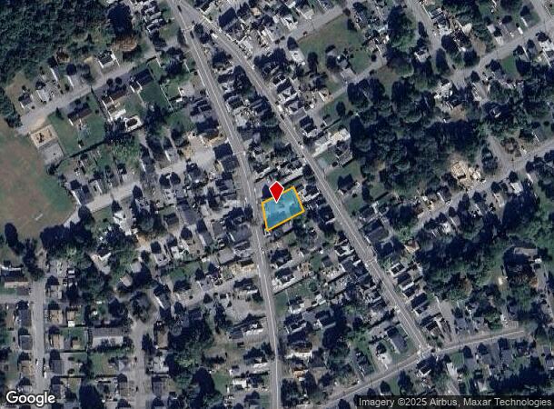  547 Bay St, Taunton, MA Parcel Map