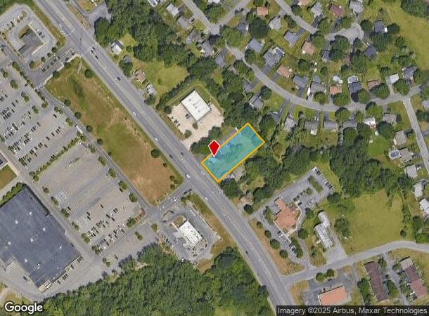  7496 Oswego Rd, Liverpool, NY Parcel Map