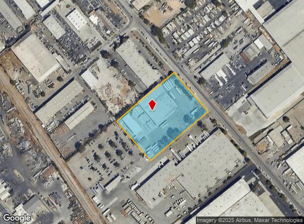  1853 S 7Th St, San Jose, CA Parcel Map