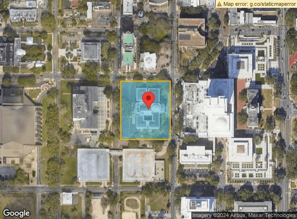  500 S Duval St, Tallahassee, FL Parcel Map