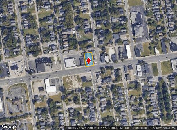  1328 W Broad St, Columbus, OH Parcel Map