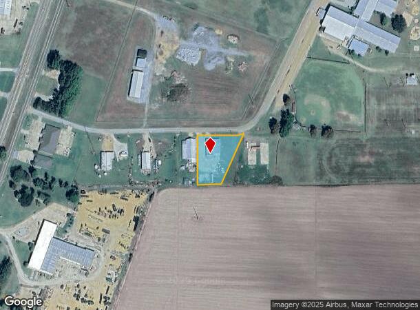 116 Academy Dr, Rolling Fork, MS Parcel Map