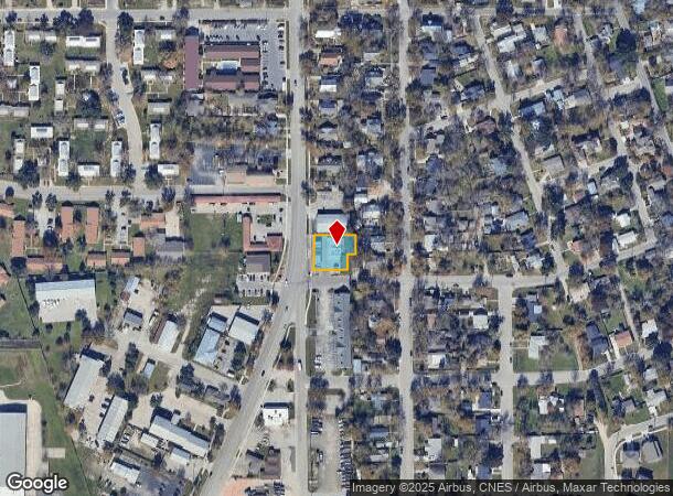 1911 S Austin Ave, Georgetown, TX Parcel Map