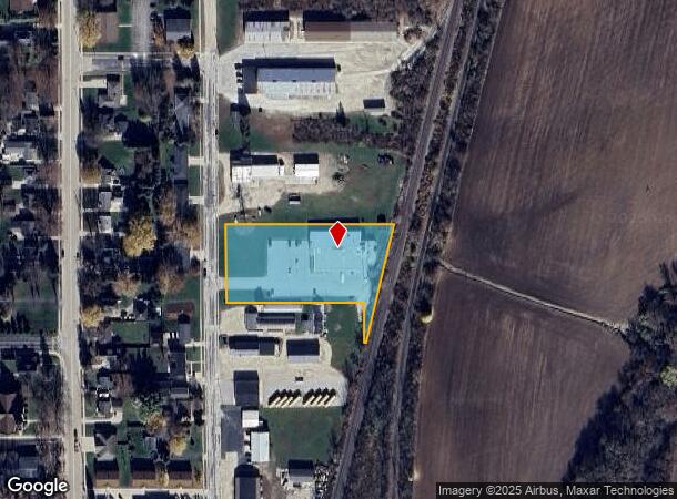  240 N Commerce St, Cedar Grove, WI Parcel Map