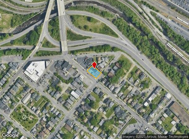  551 Moosic St, Scranton, PA Parcel Map