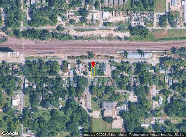  500 Locust St, Lawrence, KS Parcel Map