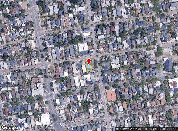  1536 Harmon St, Berkeley, CA Parcel Map