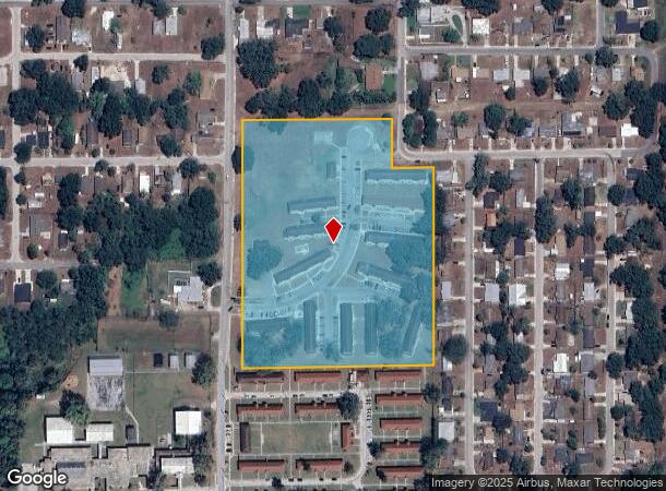  1050 Golfview Ave, Bartow, FL Parcel Map