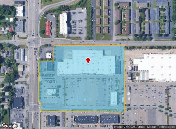  1641 Niagara Falls Blvd, Buffalo, NY Parcel Map
