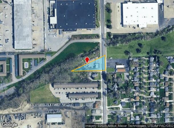  5517 Lewis Ave, Toledo, OH Parcel Map