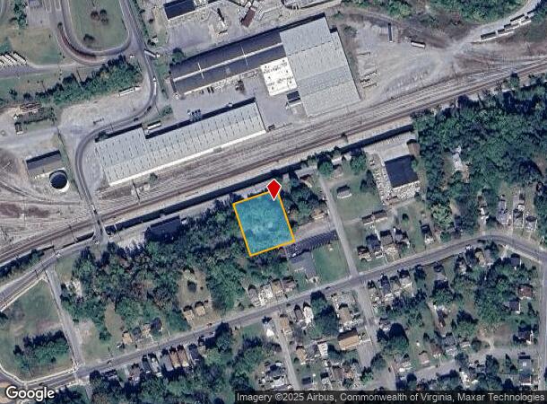  1611 Norfolk Ave Se, Roanoke, VA Parcel Map