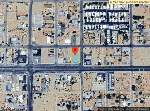  61884 29 Palms Hwy, Joshua Tree, CA Parcel Map