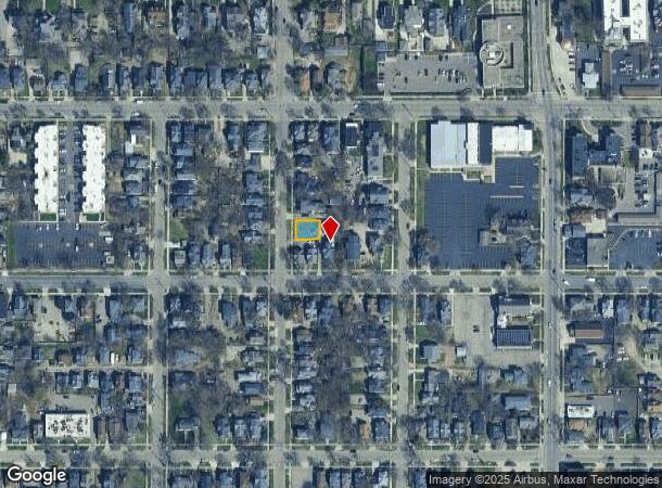  425 Oak St, Kalamazoo, MI Parcel Map