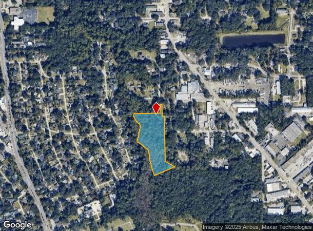 2008 Nickerson Ln, Jacksonville, FL Parcel Map