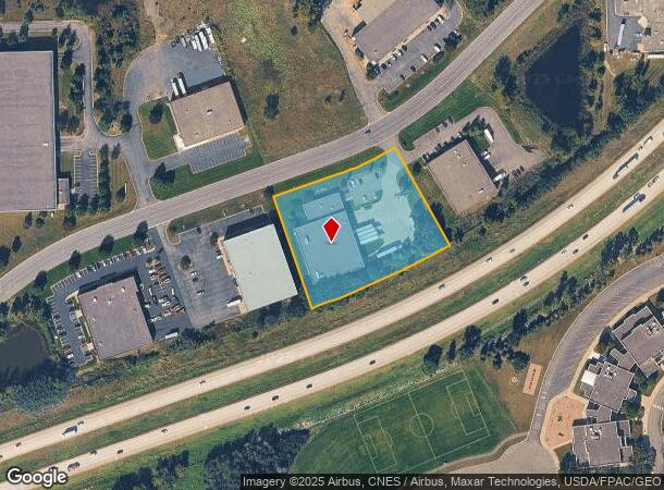  300 Apollo Dr, Circle Pines, MN Parcel Map