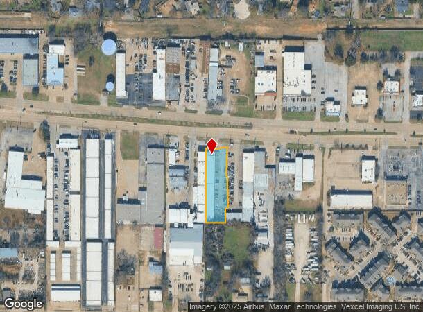  1924 W Pioneer Pkwy, Pantego, TX Parcel Map