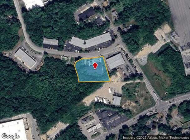 10 1St St, Bridgewater, MA Parcel Map