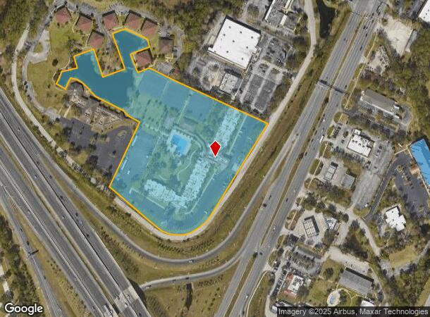 2620 W International Speedway Blvd, Daytona Beach, FL Parcel Map