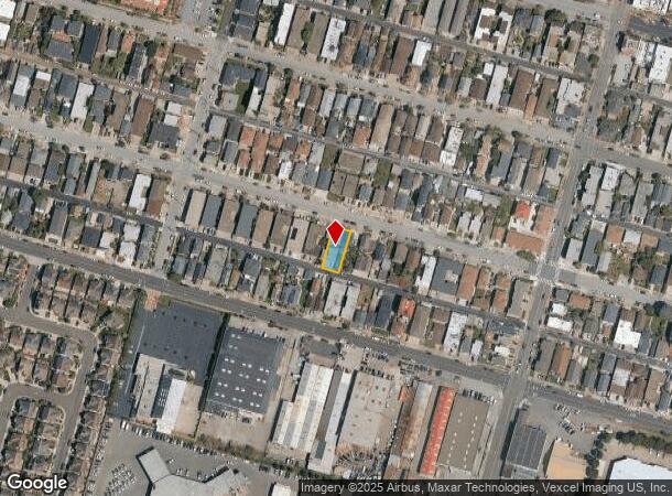 547 Commercial Ave, South San Francisco, CA Parcel Map