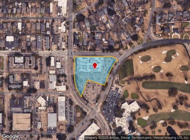 2118 Abrams Rd, Dallas, TX Parcel Map