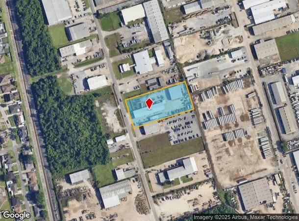 1201 Macarthur Ave, Harvey, LA Parcel Map