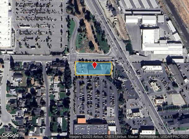 1407 Maiden Ln, Wenatchee, WA Parcel Map