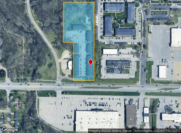 7701 Hickman Rd, Urbandale, IA Parcel Map