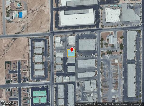  5151 W Oquendo Rd, Las Vegas, NV Parcel Map