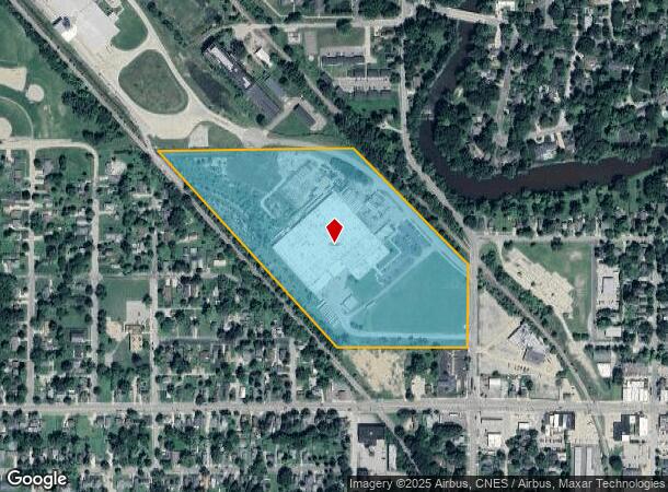 121 N Chipman St, Owosso, MI Parcel Map