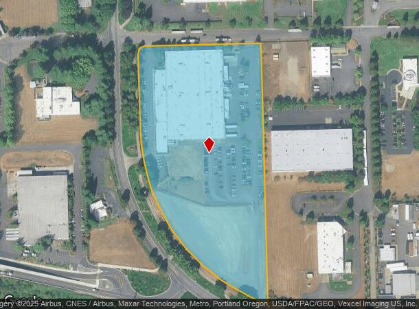 13201 N Columbia Blvd, Portland, OR Parcel Map