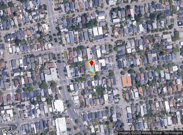  1525 Alcatraz Ave, Berkeley, CA Parcel Map