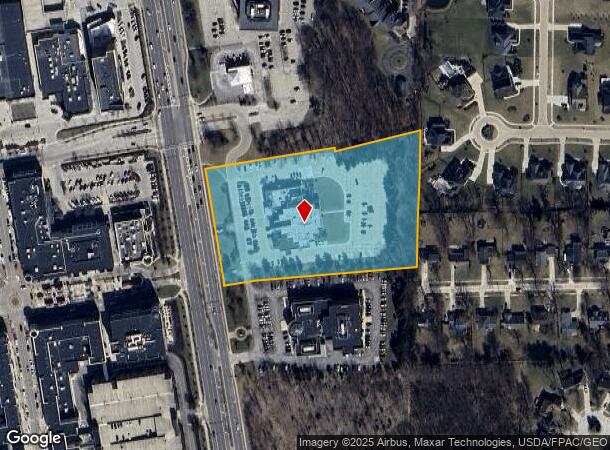 2035 Crocker Rd, Westlake, OH Parcel Map