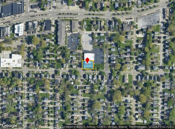 2247 11Th St Sw, Akron, OH Parcel Map