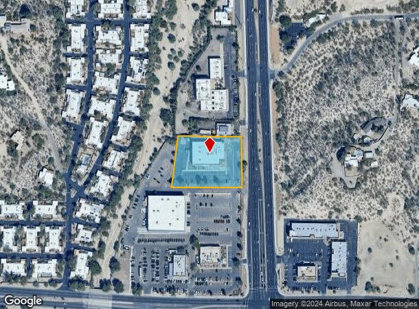  5101 N Oracle Rd, Tucson, AZ Parcel Map