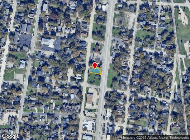 702 S Mcdonald St, Mckinney, TX Parcel Map