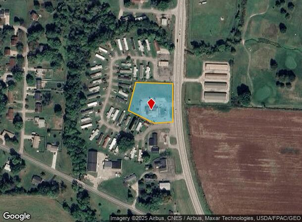  5945 Frazeysburg Rd, Nashport, OH Parcel Map