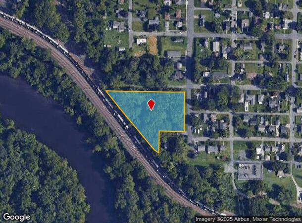  1801 Elliott Ave, Bethlehem, PA Parcel Map