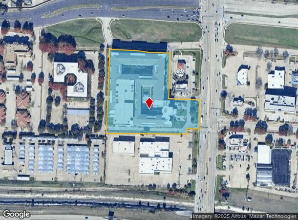 1025 Preston Rd, Plano, TX Parcel Map