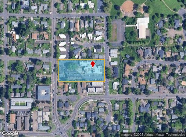  1420 Nw 20Th St, Corvallis, OR Parcel Map