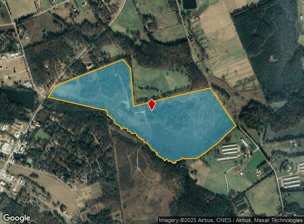 Johnson Bridges Rd, Danielsville, GA Parcel Map